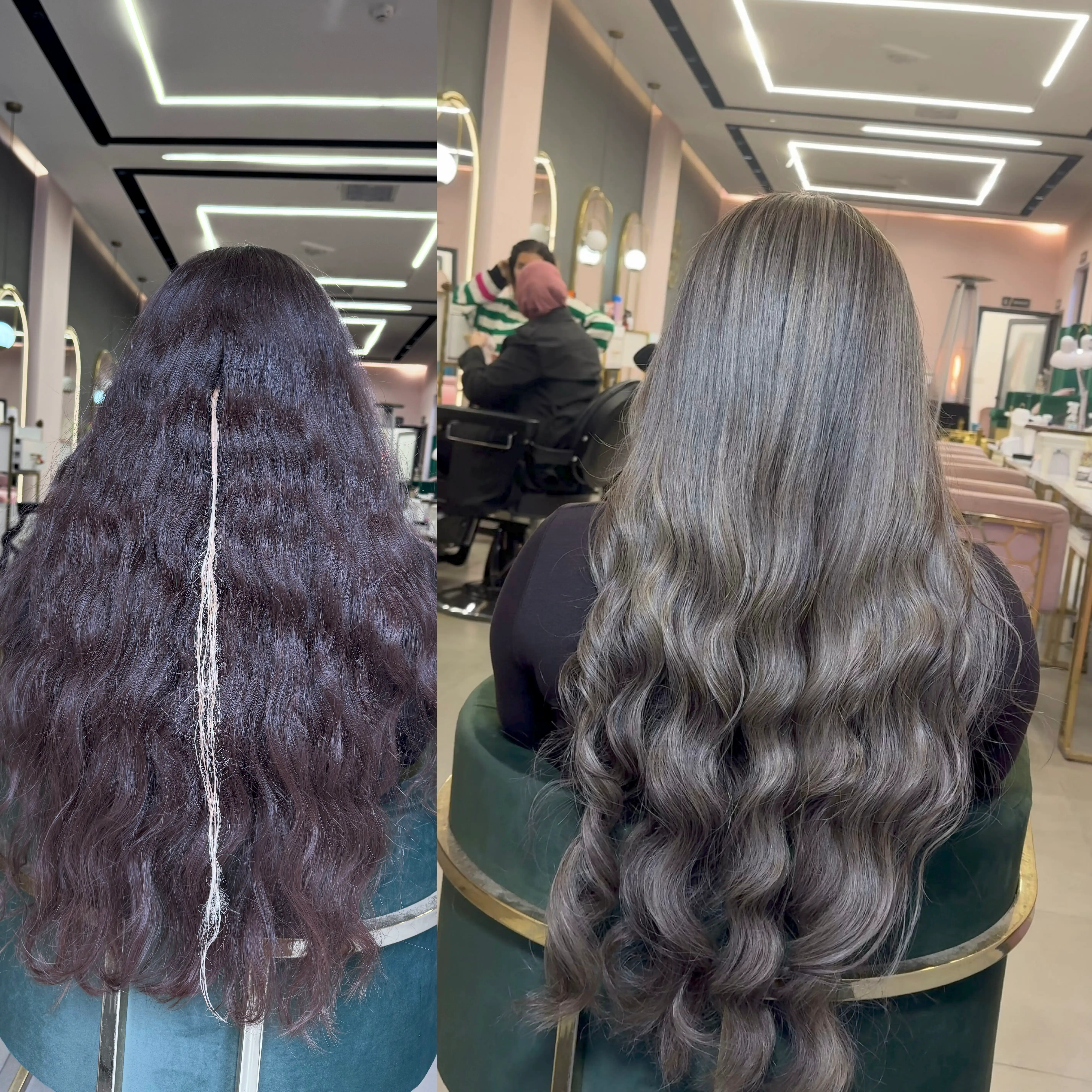 Hair highlights at Divine Beauty Salon
