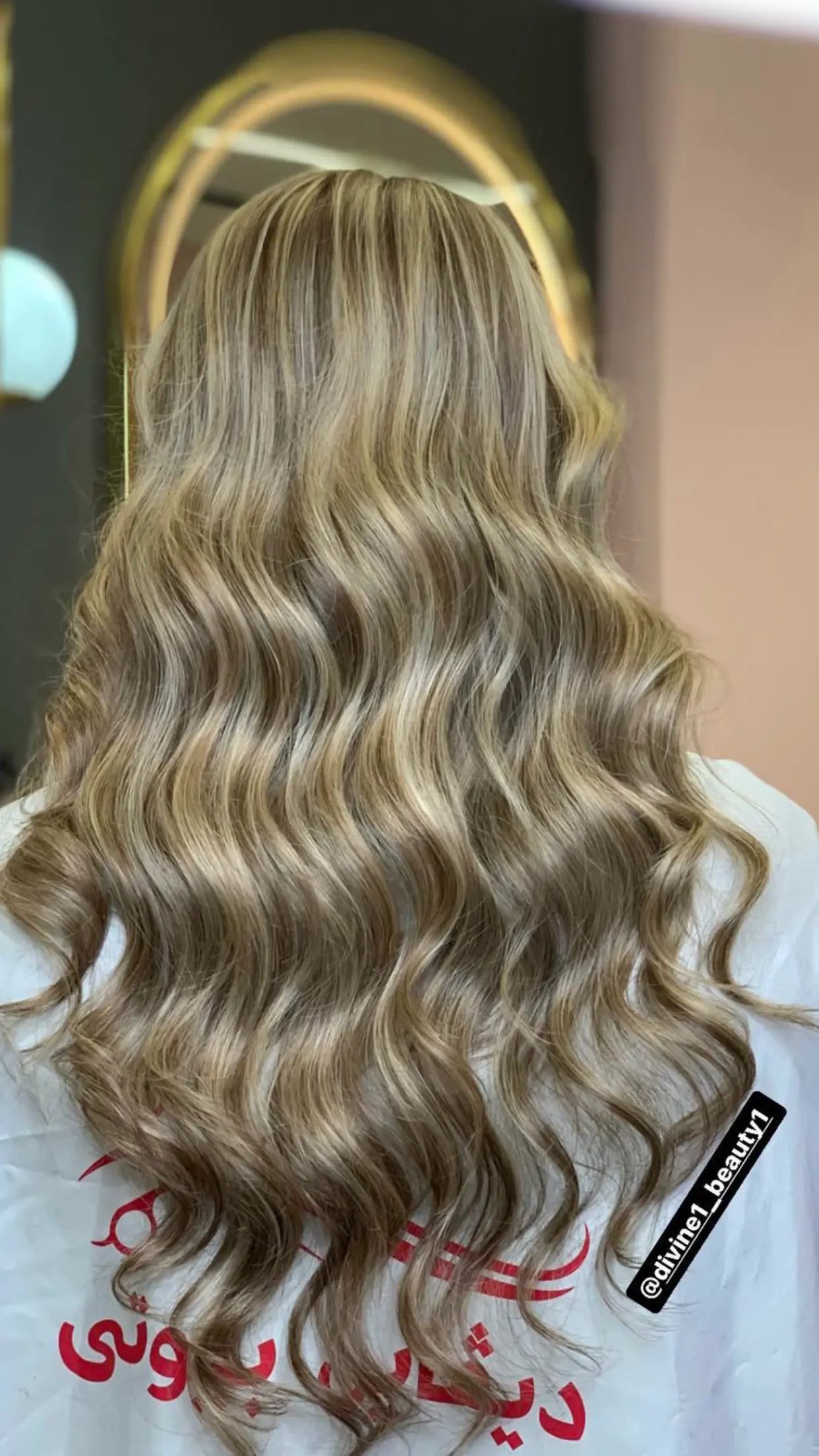 Hair highlights at Divine Beauty Salon