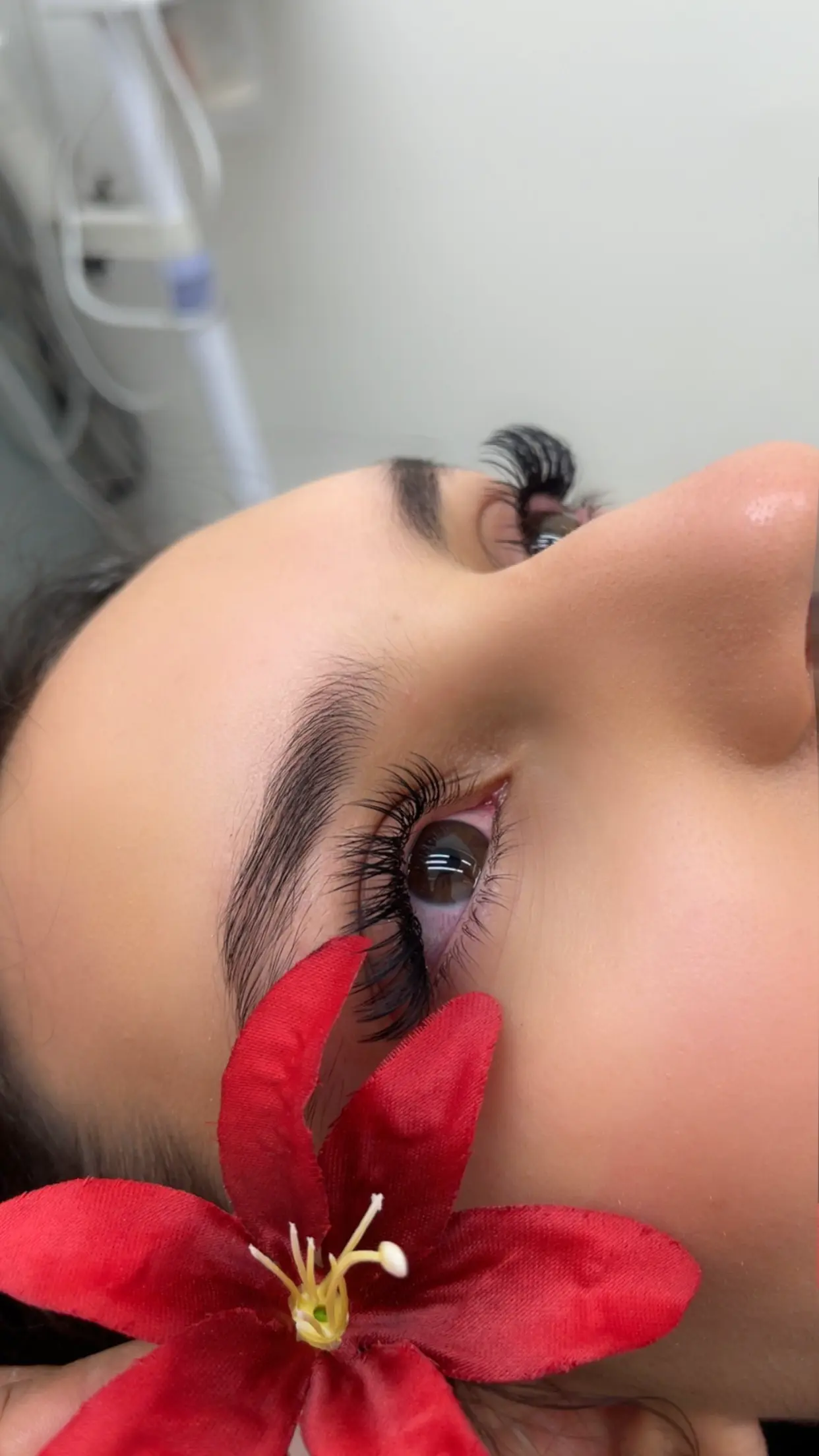 Lash service at Divine Beauty Salon