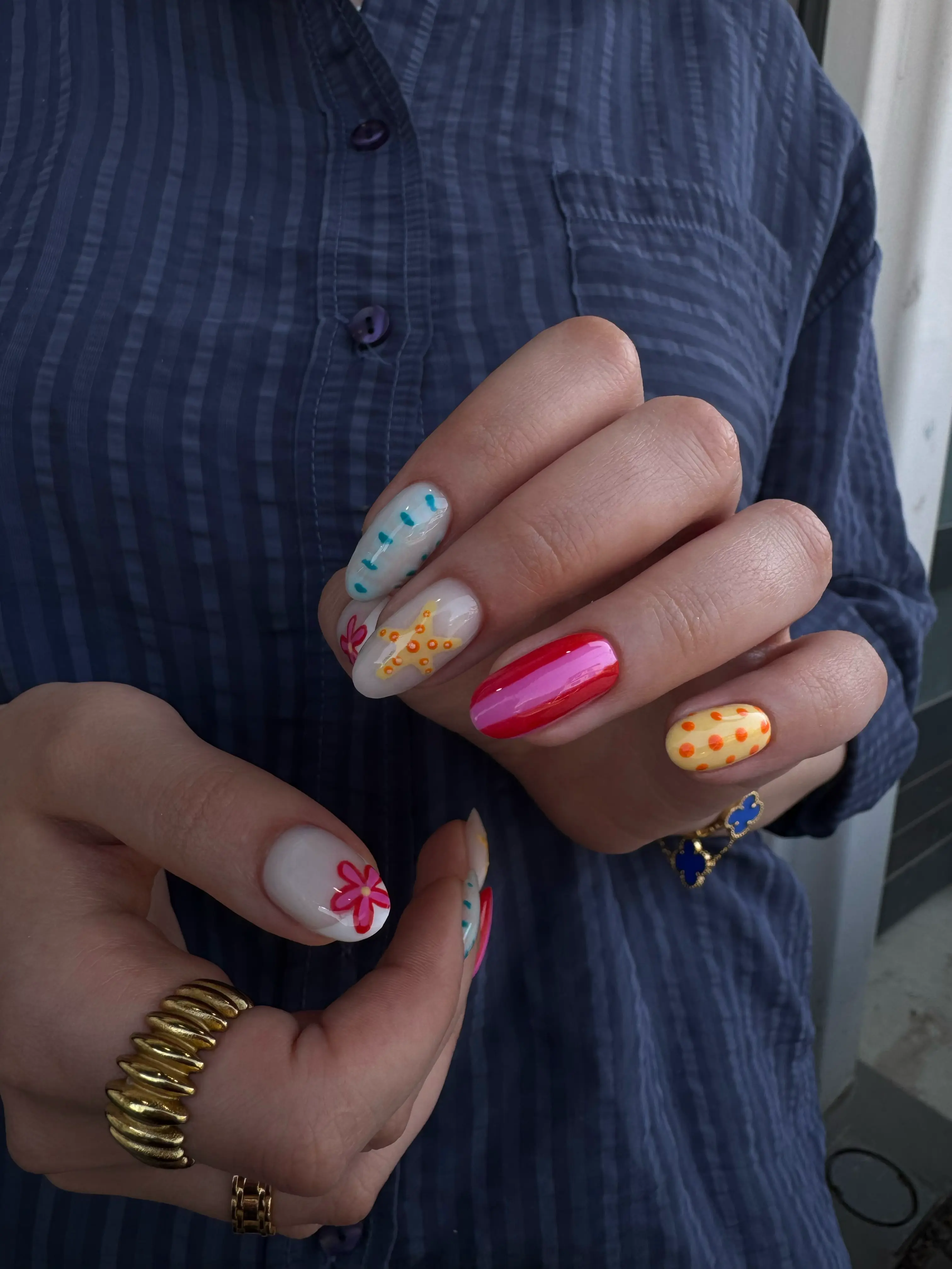 Nail design at Divine Beauty Salon